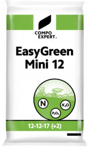 Trávnikové hnojivo EasyGreen Mini 12 12-12-17(+2+ME) - Dlouhodobá trávníková hnojiva
