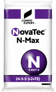 Jarné trávnikové hnojivo NovaTec N-Max 24-5-5+2+ME - Univerzální hnojiva se stabilizátorem dusíku